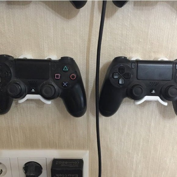 Sony PlayStation 4 Compact Controller Wall Hanger Stand Mount Compatible PS4 - Picture 4 of 8